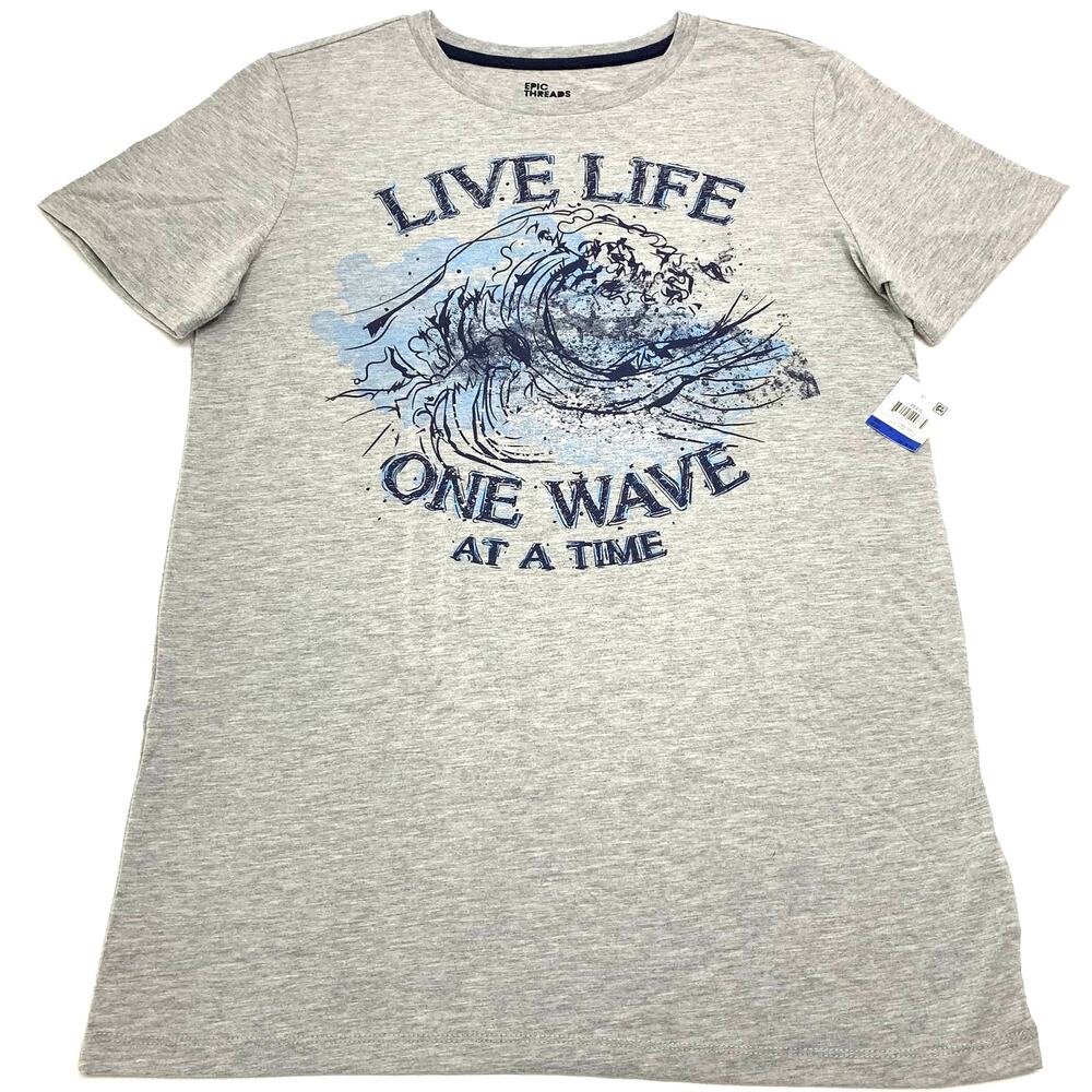 Epic Threads Boys Tees T-Shirt Size XL Gray Color New with Tags Never Used